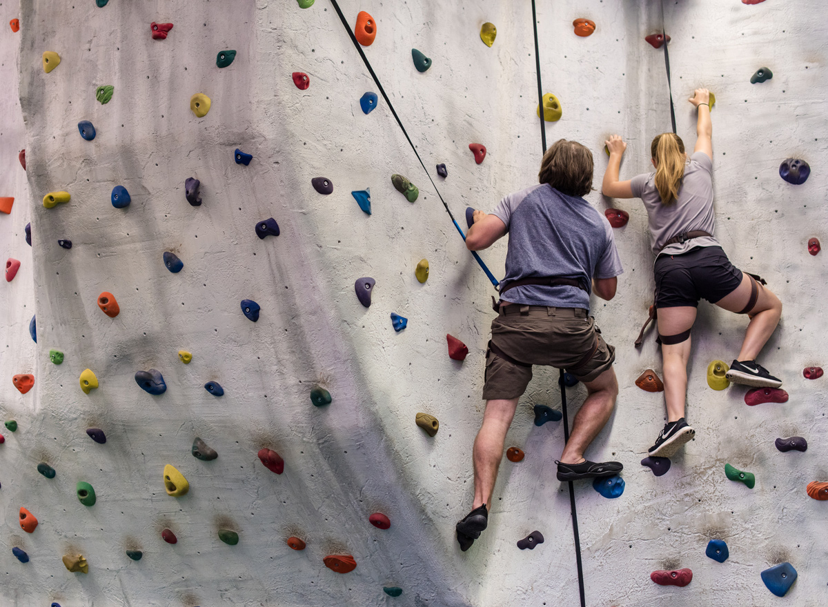 Indoor Rock Climbing - Deerhurst Resort - Muskoka