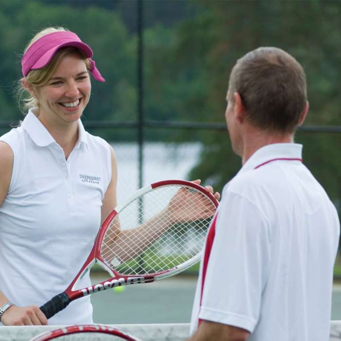 Tennis Lessons at Deerhurst