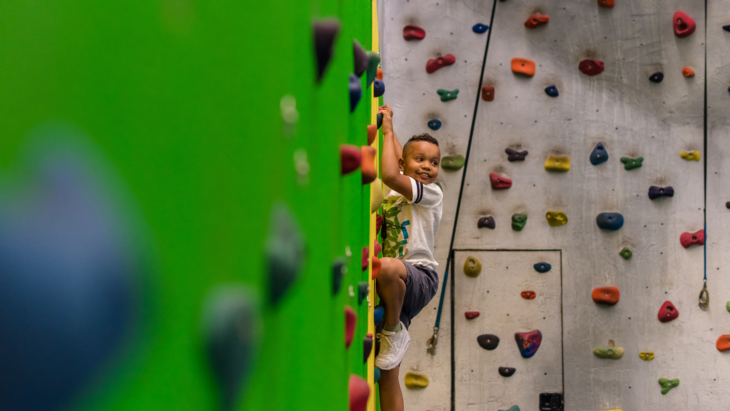 Indoor Rock Climbing - Deerhurst Resort - Muskoka