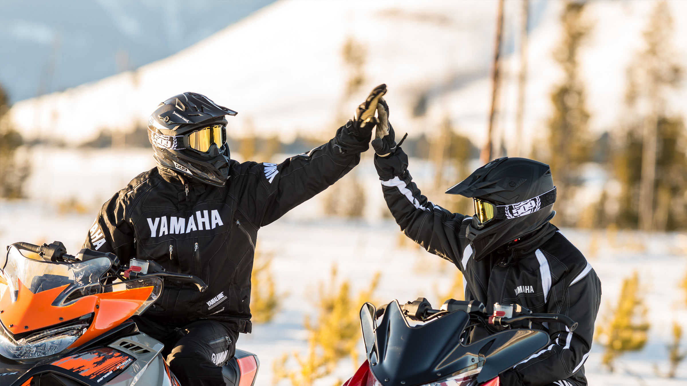 Yamaha Guided Snowmobile Tours