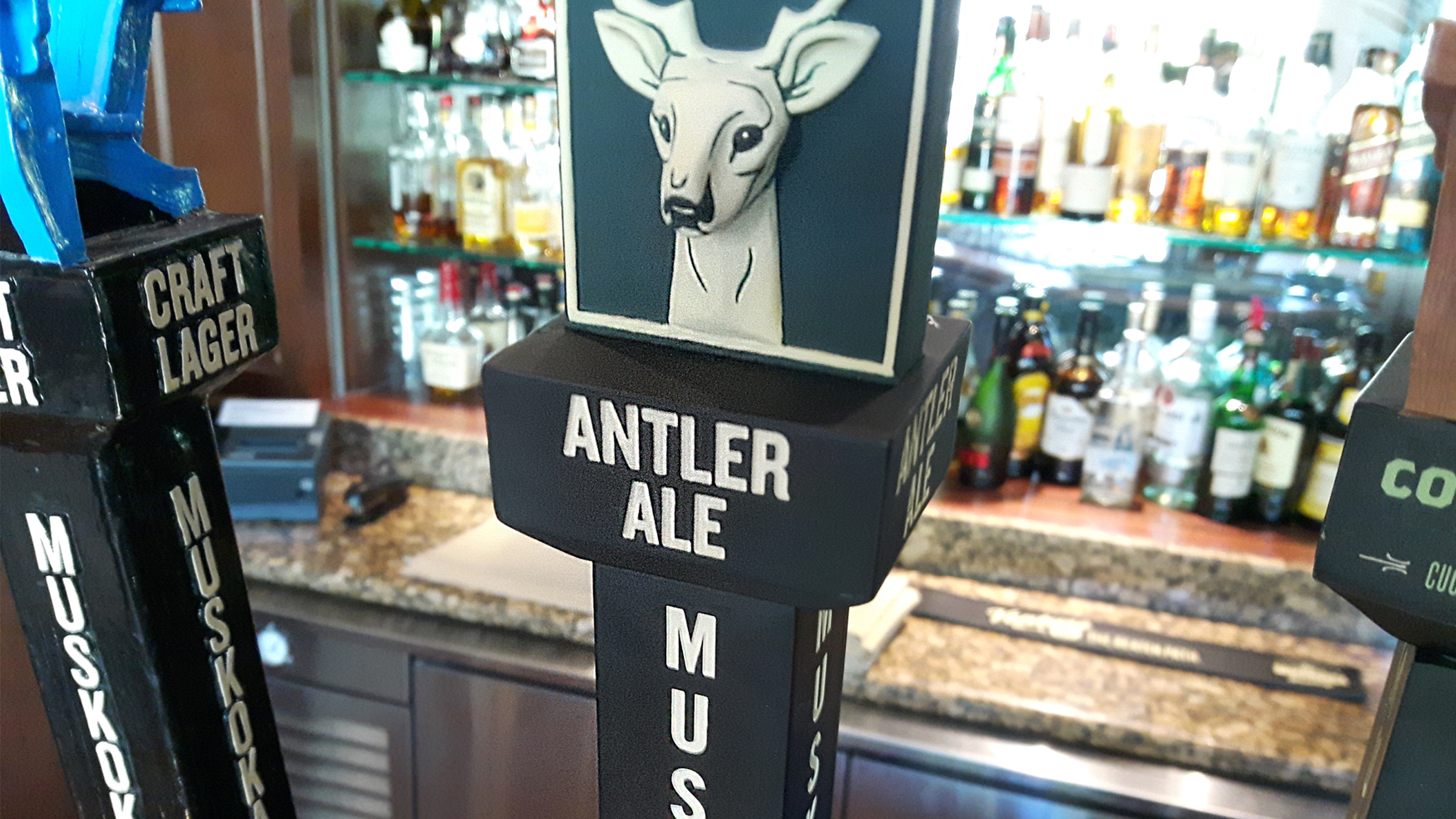 Antler Ale, our new house craft beer developed in partnership with Muskoka Brewery, is the perfect brew for summer days in Muskoka.